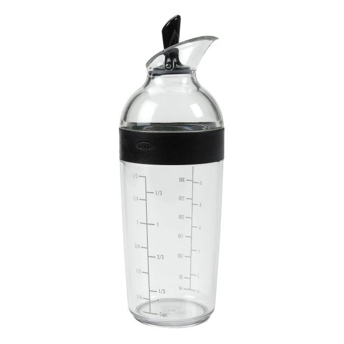 OXO Good Grips Large Clear Salad Dressing Shaker - Perfect for Easy Mixing & Storage