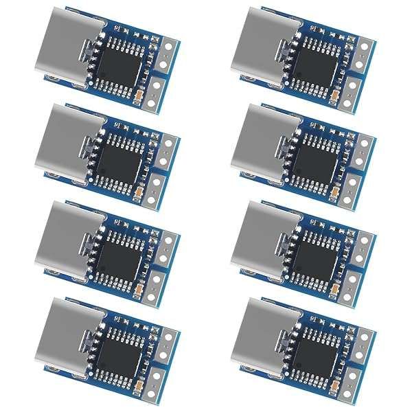 8Pcs Type-C PD Decoy Module: Fast USB-C Power Trigger for Notebook Charging