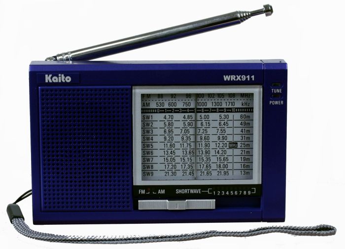 Buy Kaito WRX-911 AM/FM Shortwave Radio in Blue - Best Price & Features!