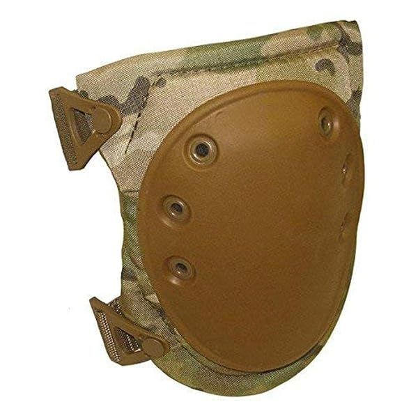 ALTA 50413.16 AltaFLEX Knee Protector Pad - MultiCAM Cordura, AltaLOK Fastening, Flexible Cap, Long, Coyote Color
