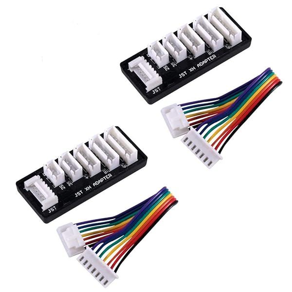 AOICRIE 2pcs JST XH Balance Board for 6S LiPo Battery Charging Adapter RC Product