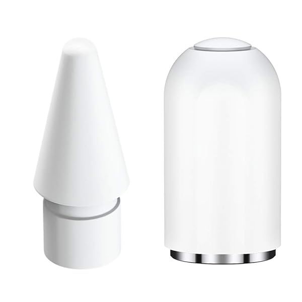 APETOO Apple Pencil Tip and Cap Replacement for 1st Generation iPencil Magnetic Cap and High Sensitivity Nib for iPad Pro 12.9 10.5 9.7 inch