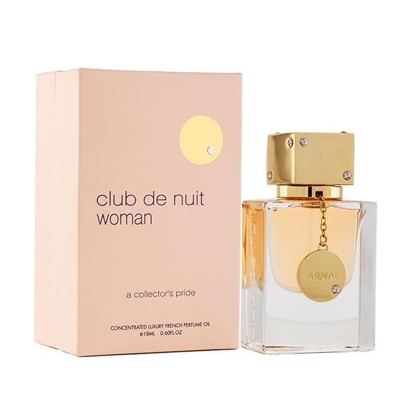 ARMAF Club De Nuit Perfume Oil for Women - Bergamot, Rose & Vanilla Fragrance | Best Arab Perfume for Women