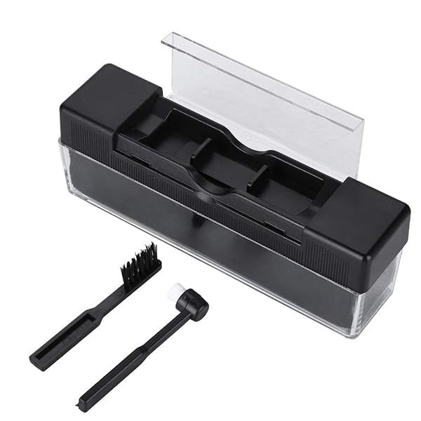 ASHATA Anti-Static Record Cleaning Brush - Portable Dust Remover for Vinyl Record Players