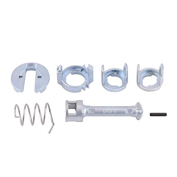 Acouto Door Lock Repair Kit for BMW E46 (1998-2005) - Front Left/Right Cylinder Replacement Parts
