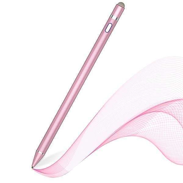 Active Stylus Pen for iOS & Android: Dual Tips for Precise Drawing on iPhone, iPad, Samsung & More