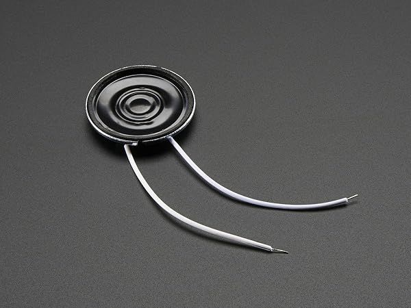 Adafruit Mini Metal Speaker 8 Ohm 0.5W - High-Quality Sound with Wires [ADA1890]