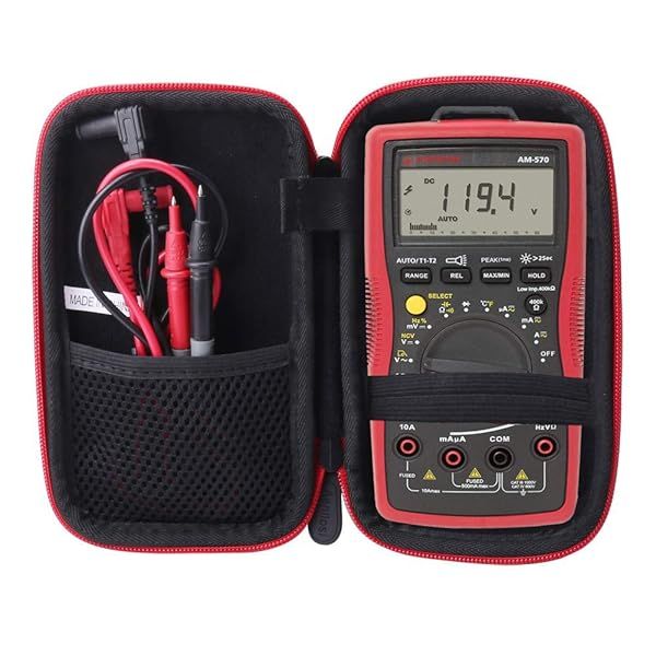 Aenllosi Storage Case for Amprobe AM-510 AM-530 TRMS Multimeter Durable and Portable Protection Solution