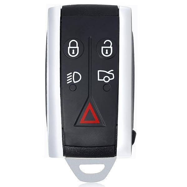 Aichiyu Keyless Entry Smart Remote Key Fob Replacement for Jaguar XF XFR XJ8 XK XK8 XKR 2007 2008 2009 2010 2011 2012 2013 2014 2015 FCC ID: