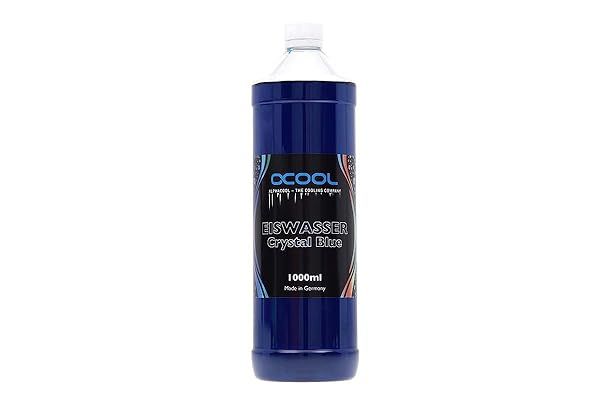Alphacool Eiswasser Crystal 1000ml Blue PC Coolant - Long-Lasting Performance for Optimal Cooling