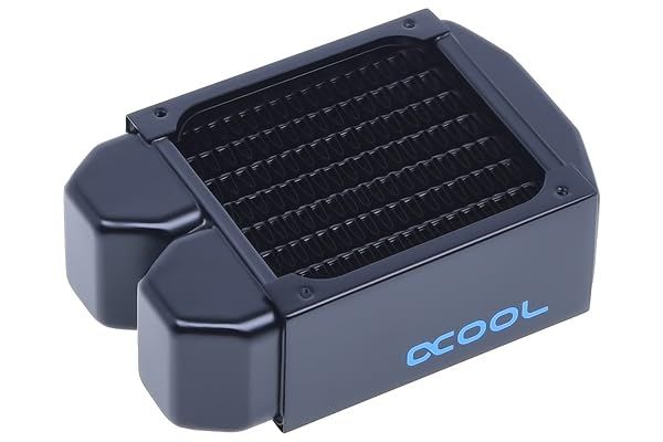 Alphacool NexXxos XT45 Full Copper Radiator 80mm Single Fan for Efficient Cooling Performance