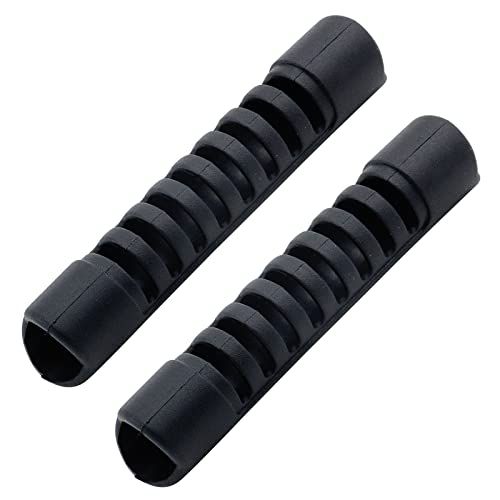 Antrader 1 Pair 4.5 Inch ThermoPlastic Rubber Handles Replacement Kit for Kayak Canoe Luggage Bag