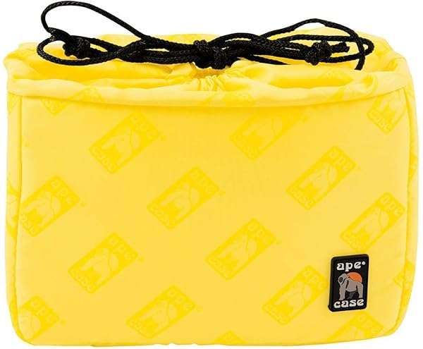 Ape Case Cubeze ACQB 37: Flexible Padded Storage Bag with Adjustable Inserts & Hi-Vis Yellow Interior