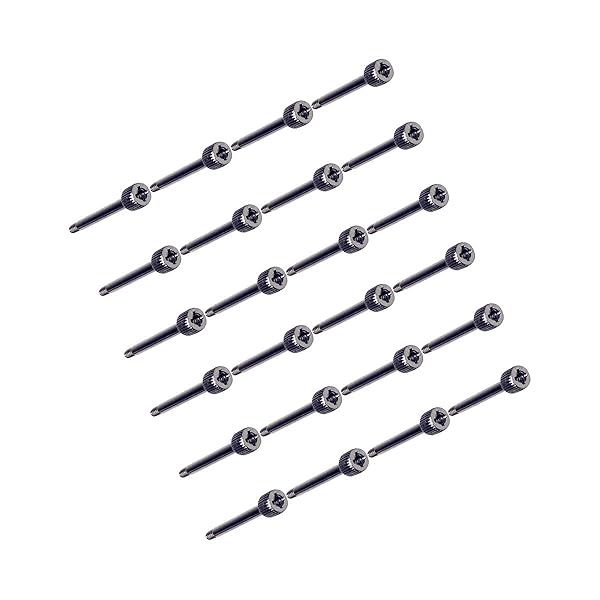 Apevia CS-L63231-24 Screw Set T6 for Radiator CPU Liquid Cooler 24-Pack Connectable Screws