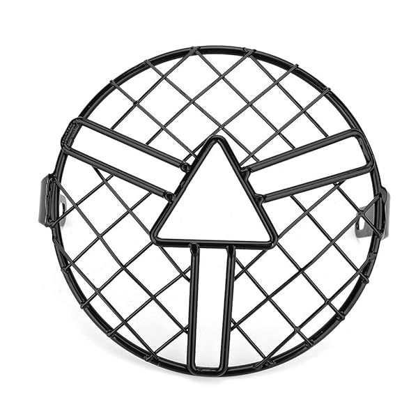 Aramox Motorcycle Headlight Grille Cover for CG125 & GN125 - Durable Headlamp Protector