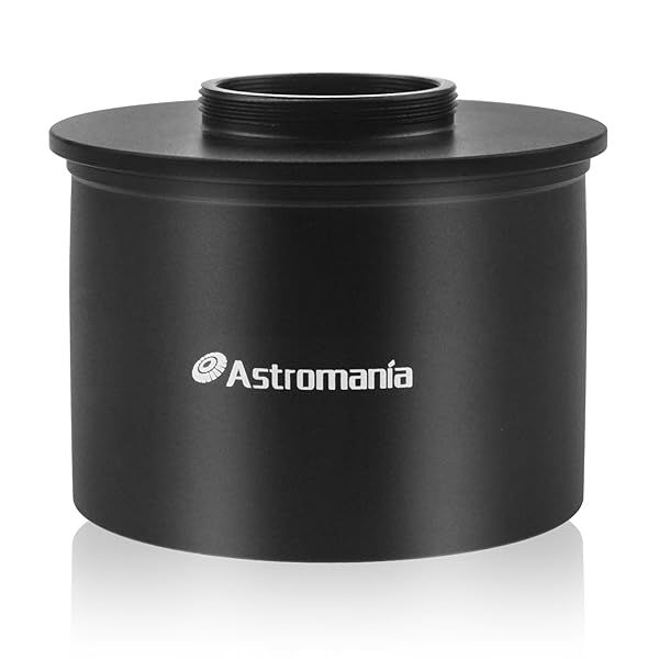 Astromania C Mount to 2 Inch Video Camera Barrel Adapter for Telescope Astrophotography