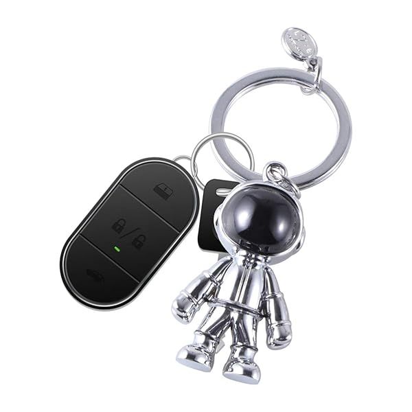 Creative Astronaut Keychain Pendant - Space Robot Alloy Keyring for Car & Home