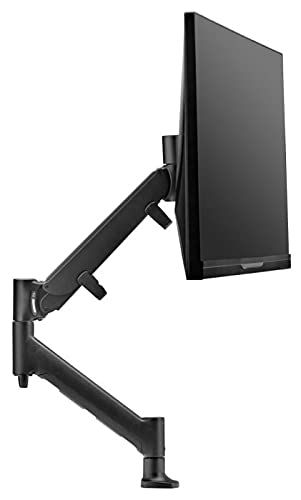 Atdec Heavy Duty Monitor Arm H Black - Durable & Adjustable Mount for Optimal Workspace Setup