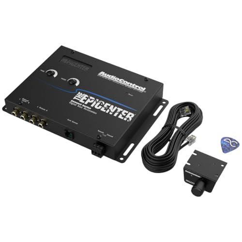 AudioControl EPICENTER: Digital Bass Restoration Processor & Car Audio Bass Booster with Wired Remote