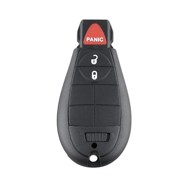 Aupoko GQ4-53T Keyless Entry Remote Key Fob for Dodge Ram 1500 2500 3500 with 3 Buttons Smart Key Compatibility
