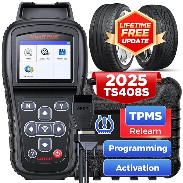 Autel MaxiTPMS TS408S TPMS Programming Tool Upgrade for TS501 TS508 All Sensors Relearn Activate Program MX-Sensor 315 433MHz Reset DTCs