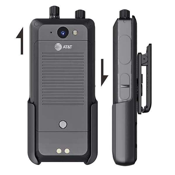 BELTRON Sonim XP5Plus Slide-in Belt Clip Holder, Heavy Duty Rotating Belt Clip Holster for Sonim XP5 Plus XP5900 (ATandT FirstNet) - Durable Reliable