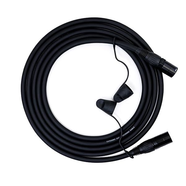 BESCOOS Toronce 10 Feet Professional CAT6 Ethercon RJ45 Cable with Shielded Connectors for High Speed Networking