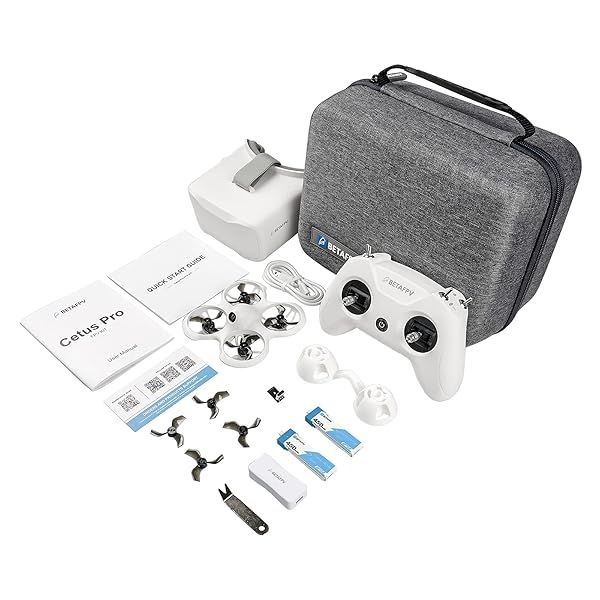 BETAFPV Cetus Pro FPV Drone Kit for Beginners with 3 Flight Modes Altitude Hold Emergency Landing and Radio Transmitter Goggles