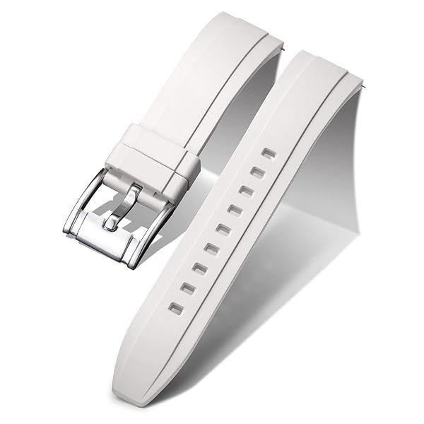 BINLUN Quick Release Silicone Watch Bands Replacement Rubber Watch Straps 18mm 19mm 20mm 21mm 22mm 24mm Smartwatches Bands for Men and Women