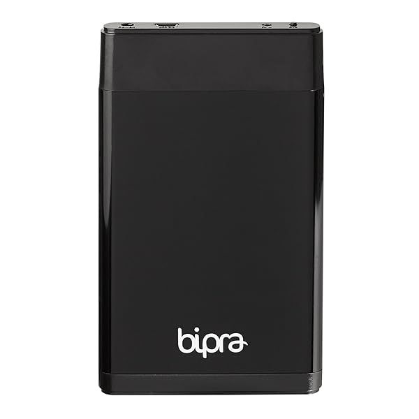 Buy BIPRA 250GB Portable Hard Drive - One Touch Backup, FAT32, Black - Fast & Reliable Storage Solution