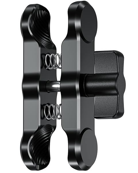 BRCOVAN Aluminum Alloy Double Socket Arm Medium Arm Compatible with RAM Mounts B Size 1