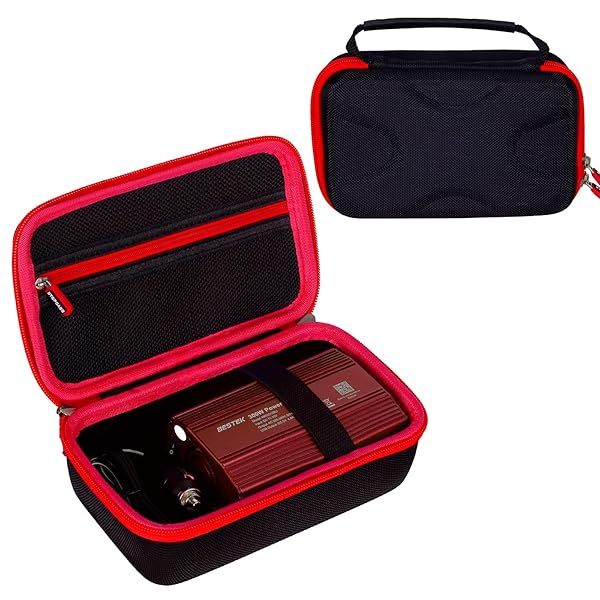 BTOPCASE Hard EVA Protective Carrying Case for BESTEK ALLWEI Geloo VOLTWORKS 300W Car Power Inverters