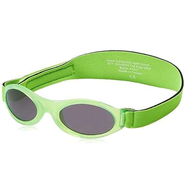 Shop Baby Banz Adventure Banz Sunglasses for Girls - Keylime Green for Infants & Toddlers
