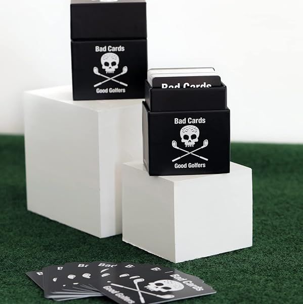Bad Cards Fore Good Golfers Interactive Golf Card Game Fun and Exciting for All Skill Levels 107 Playing Cards for Memorable Golf Moments