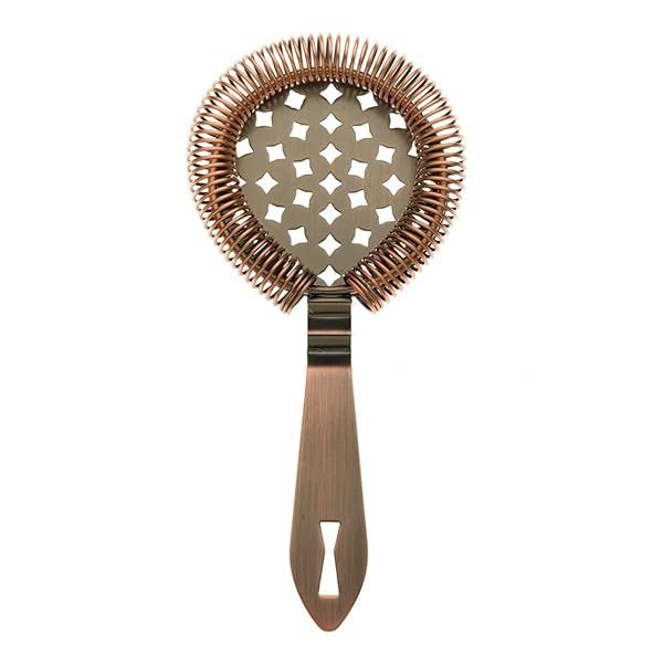 Barfly Classic Hawthorne Spring Bar Strainer in Antique Copper - M37037ACP for Perfect Cocktails