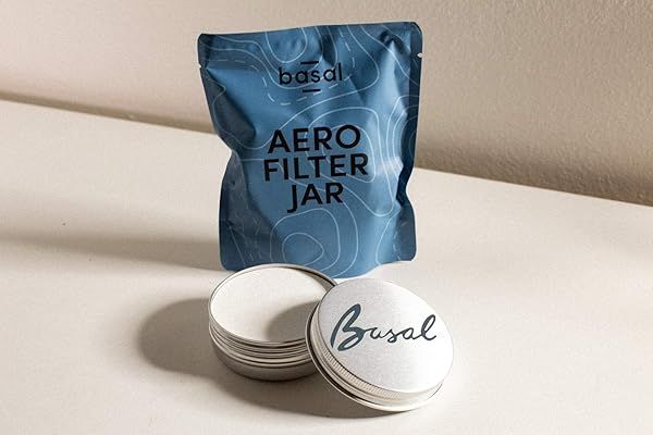 Basal Aero Filter Jar: Ultimate Storage & Protection for AeroPress Filters