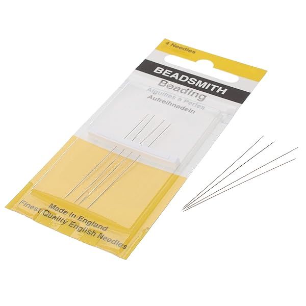 Beadsmith #15 Beading Needles: Perfect for Precision Crafting & Jewelry Making