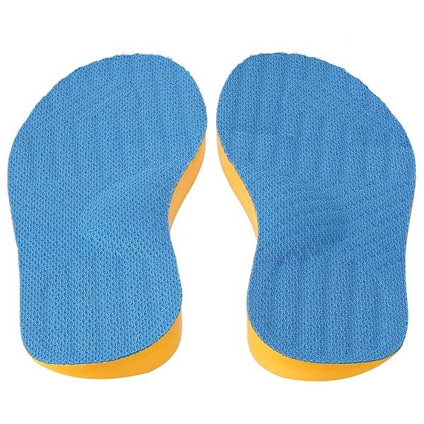 Besnoht Pronation Insoles for Arch Support and Correcting OX Legs Flat Feet and Heel Pain for Men and Women Size 35-36