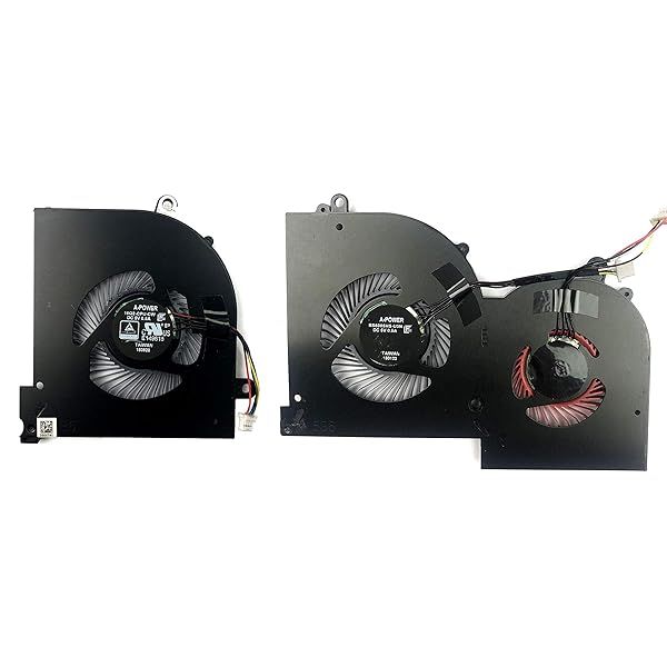 BestParts CPU & GPU Cooling Fan Replacement for MSI GS65 Stealth Thin Laptop - MS-16Q2 Series