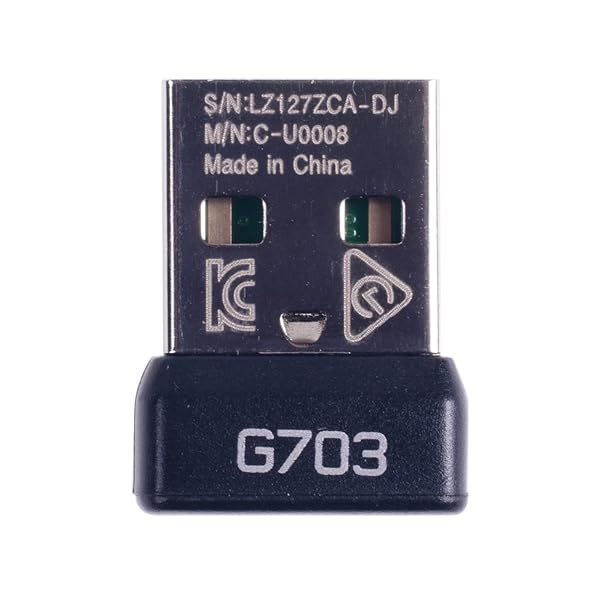 BestParts USB Dongle Mouse Receiver Adapter for G703 G900 G903 G403 G603 Wireless Gaming Mice Replacement
