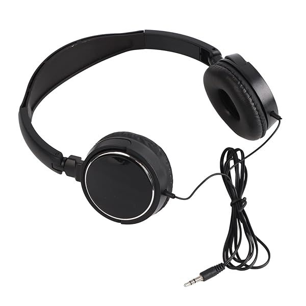 Bewinner Over-Ear Headphones Foldable Compact Wired Headset Lightweight Stereo HiFi Music Headphone with TF Card Support