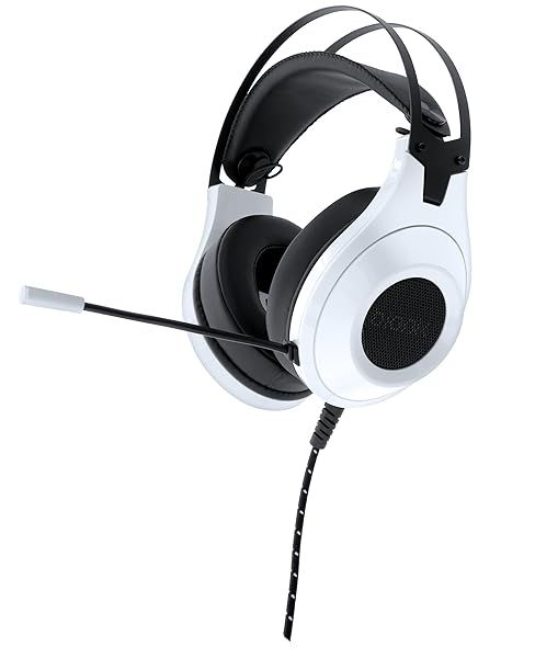 Bionik Sirex Gaming Headset with Mic for Nintendo Switch- OLED: 50MM Drivers, Memory Foam, Mute Switch, Adjustable Head Beam, Switch Lite PS5 Xbox