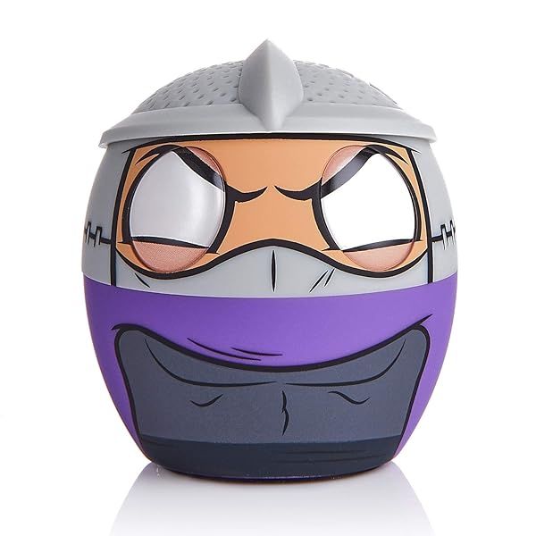 Bitty Boomers Teenage Mutant Ninja Turtles Shredder Mini Bluetooth Speaker Compact Sound for Fans