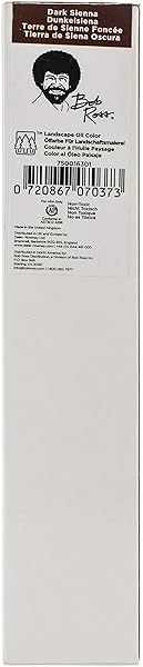 Bob Ross 200ml Dark Sienna Oil Paint - Perfect for Artists & Beginners