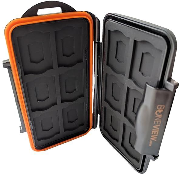 BoneView Weather Resistant Storage Case for Trail Camera SD Memory Cards Durable and Reliable Protection for Your Gear