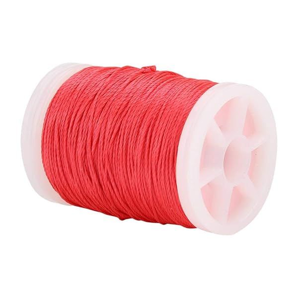 120m Red Nylon Bow String Serving Thread for Archery - Durable Serving Cord & Nock String Supplies