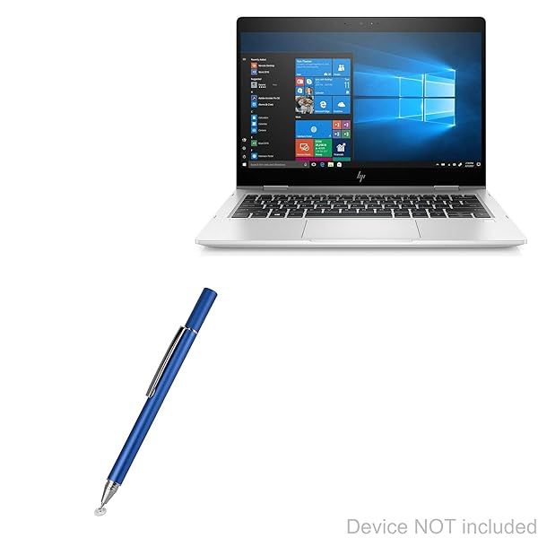 BoxWave Stylus Pen for HP EliteBook x360 830 G6 FineTouch Capacitive Super Precise Lunar Blue