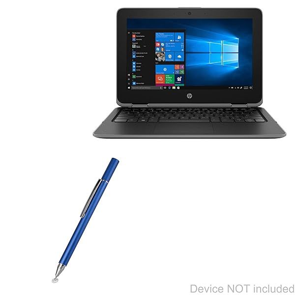 BoxWave Stylus Pen for HP ProBook x360 11 G4 EE FineTouch Capacitive Super Precise Lunar Blue