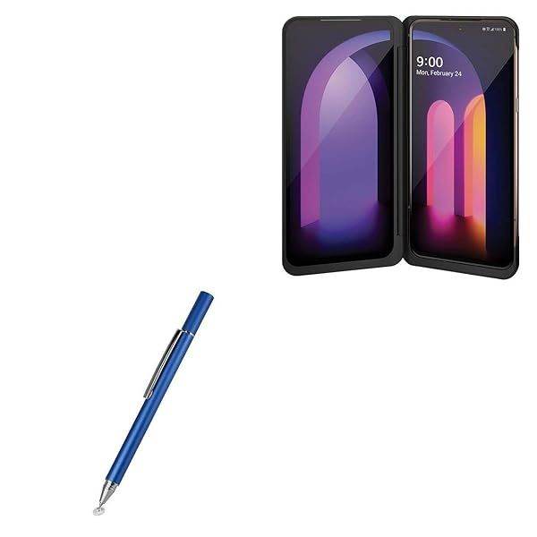 BoxWave Stylus Pen for LG V60 ThinQ 5G FineTouch Capacitive Super Precise Lunar Blue