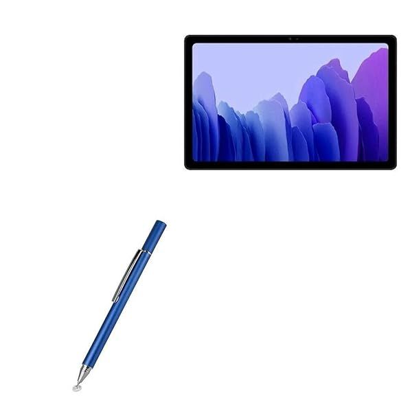 BoxWave Stylus Pen for Samsung Galaxy Tab A7 FineTouch Capacitive Super Precise Lunar Blue